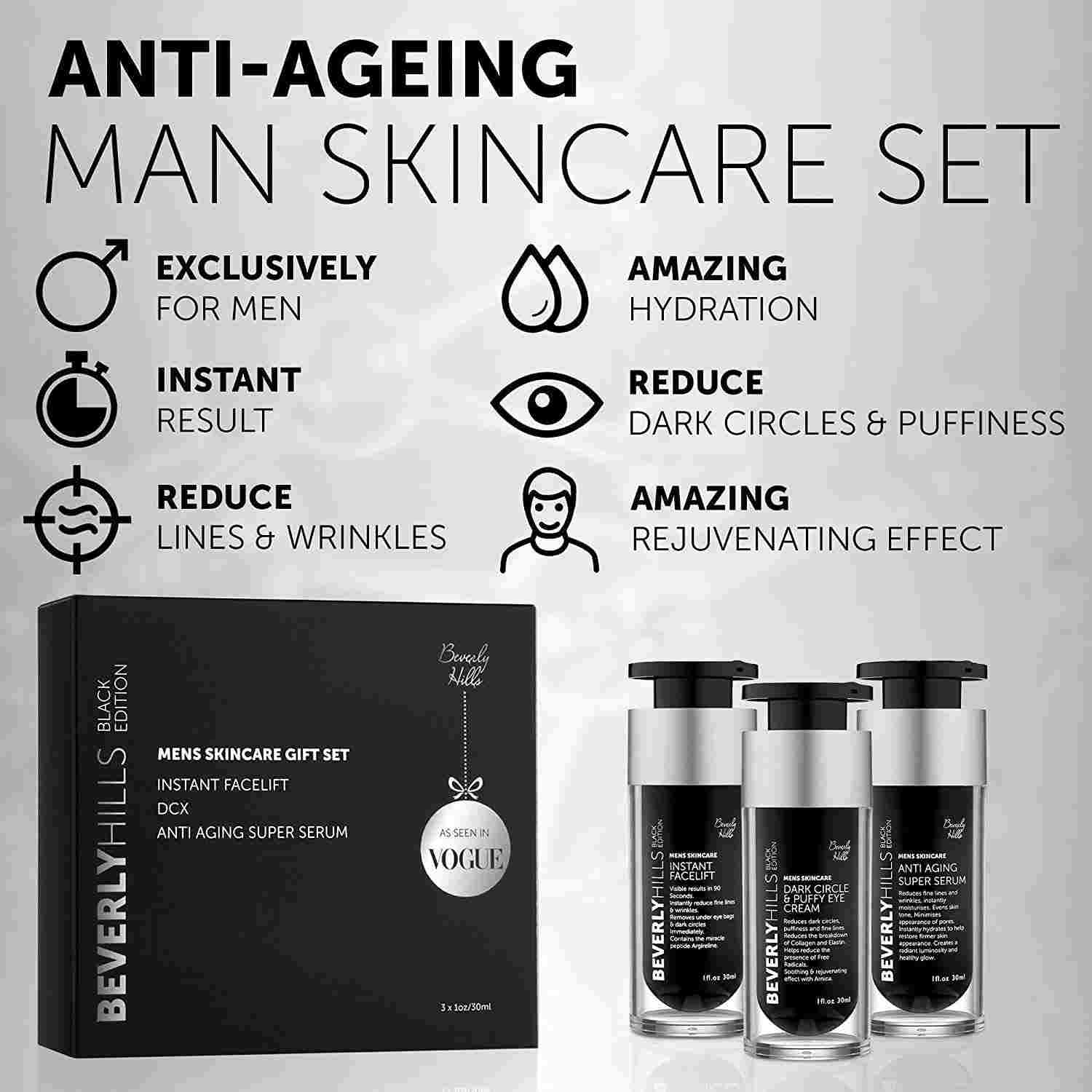 US Skin Care Set for Men